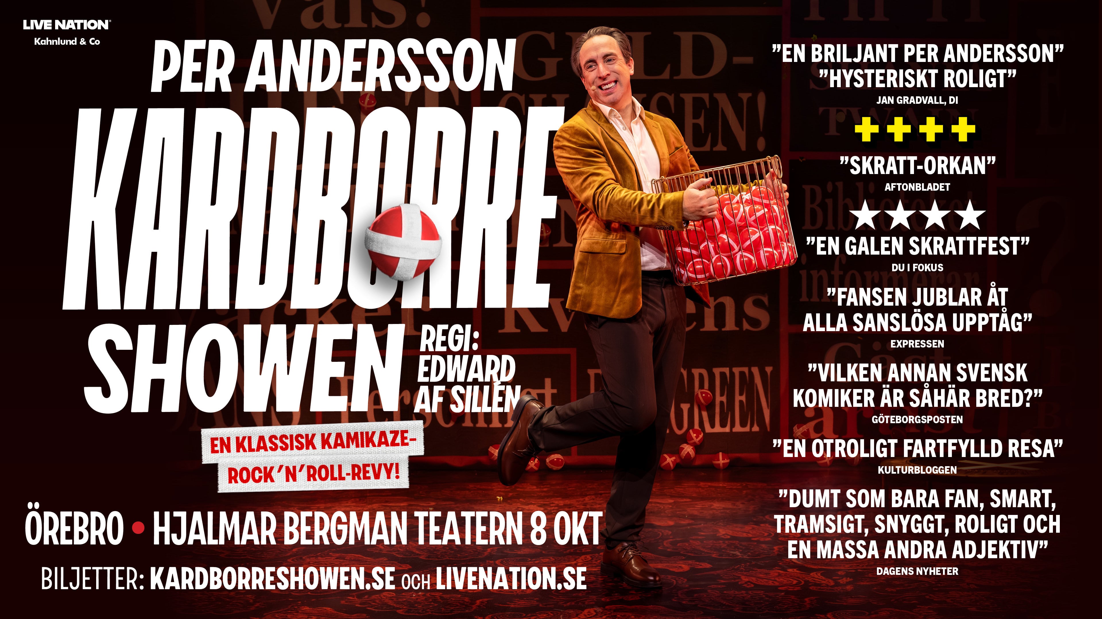 Kardborreshowen med Per Andersson Örebro